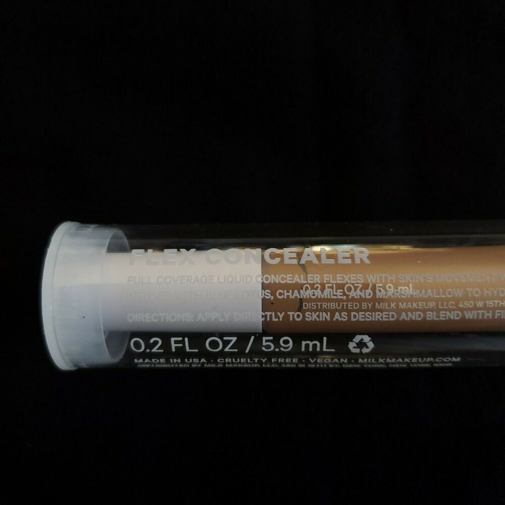 MILK MAKEUP Flex Concealer medium tan full size .2 fl oz vegan cruelty free NEW - Picture 6 of 7